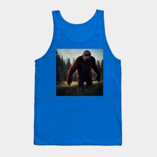 Sasquatch in Nature Tank Top